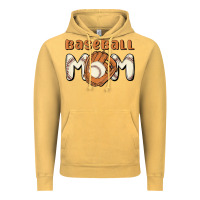 Vintage Mustard baseball mom Vintage Hoodie - MaliasSmallBusiness