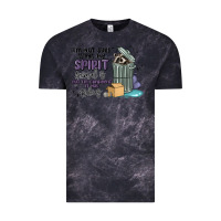 Cloud Black spirit animal raccoon Vintage Tee - MaliasSmallBusiness