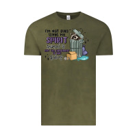 Vintage Olive spirit animal raccoon Vintage Tee - MaliasSmallBusiness