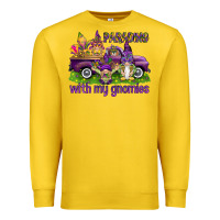 Lemon Parading with my gnomies Premium Sweatshirt - HowdyJamesFarm