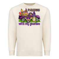Sandshell Parading with my gnomies Premium Sweatshirt - HowdyJamesFarm