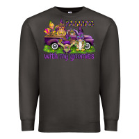 Smoke Parading with my gnomies Premium Sweatshirt - HowdyJamesFarm