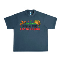 Midnight Navy i cant make everyone happy i an not a taco Urban Heavy Tee - MaliasSmallBusiness