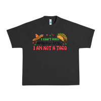 Pigment Black i cant make everyone happy i an not a taco Urban Heavy Tee - MaliasSmallBusiness