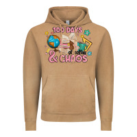 Vintage Camel 100 days of coffe and chaos Vintage Hoodie - MaliasSmallBusiness