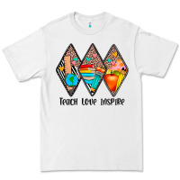 White teach love inspire Premium Tee - JahusDesignShop