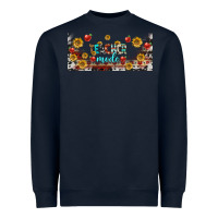 Navy teacher mode libbey glass Heavyweight Sweatshirt - BundleAndBundleShop