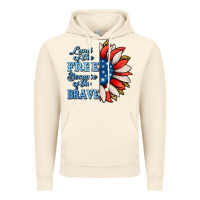 Vintage Artic patriotic sunflower no background Vintage Hoodie - Jasminsmagicworld