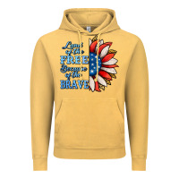 Vintage Mustard patriotic sunflower no background Vintage Hoodie - Jasminsmagicworld