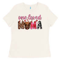 Bone highland cow one loved mama Ladies Tee - JahusDesignShop