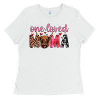 White highland cow one loved mama Ladies Tee - JahusDesignShop