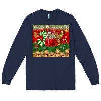 Navy joy tumbler Long Sleeve Tee - BundleAndBundleShop