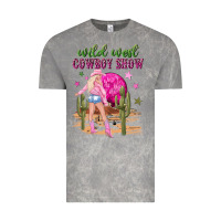 Cloud Rock wild west cowboy show Vintage Tee - NancyCooperArtShop