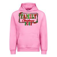 Fuchsia Pink Family Christmas 2022 Urban Hoodie - FaDigitalArtStudio