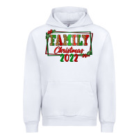 White Family Christmas 2022 Urban Hoodie - FaDigitalArtStudio