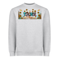 Heather Grey teacher vibes libbey glass Heavyweight Sweatshirt - BundleAndBundleShop