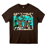 Chocolate Brown christmas love Heavy Core Tee - JahusDesignShop