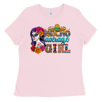 Bubblegum Pink My first cinco de mayo Ladies Tee - RanaPortraitStore