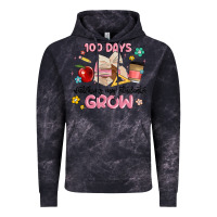 Cloud Black 100 days of watching my students grow Vintage Hoodie - MaliasSmallBusiness