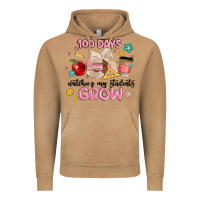 Vintage Camel 100 days of watching my students grow Vintage Hoodie - MaliasSmallBusiness