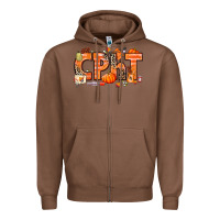 Chestnut Fall CPHT Pharmacy Technician Zipper Hoodie - texasbilliewilder
