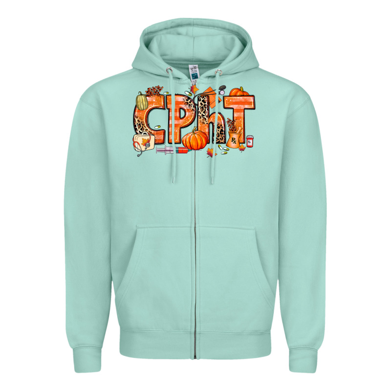 Fall Cpht Pharmacy Technician Zipper Hoodie by texasbilliewilder | Teevron