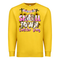 Lemon Small town Easter Day Premium Sweatshirt - CowGirlArtShop