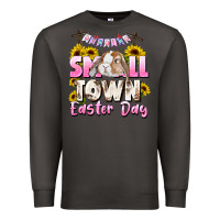Smoke Small town Easter Day Premium Sweatshirt - CowGirlArtShop