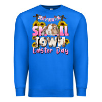 True Royal Small town Easter Day Premium Sweatshirt - CowGirlArtShop