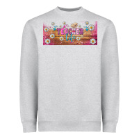 Heather Grey teacher life libbey glass Heavyweight Sweatshirt - BundleAndBundleShop