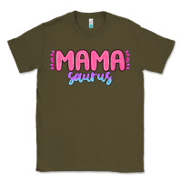 Army Green mama saurus Classic Tee - MaliasSmallBusiness