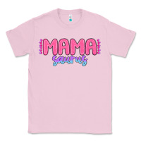 Bubblegum Pink mama saurus Classic Tee - MaliasSmallBusiness
