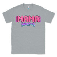 Heather Grey mama saurus Classic Tee - MaliasSmallBusiness