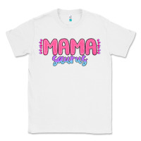 White mama saurus Classic Tee - MaliasSmallBusiness