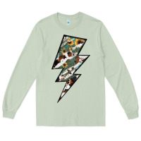 Matcha Lightning Bolt Long Sleeve Tee - JahusDesignShop