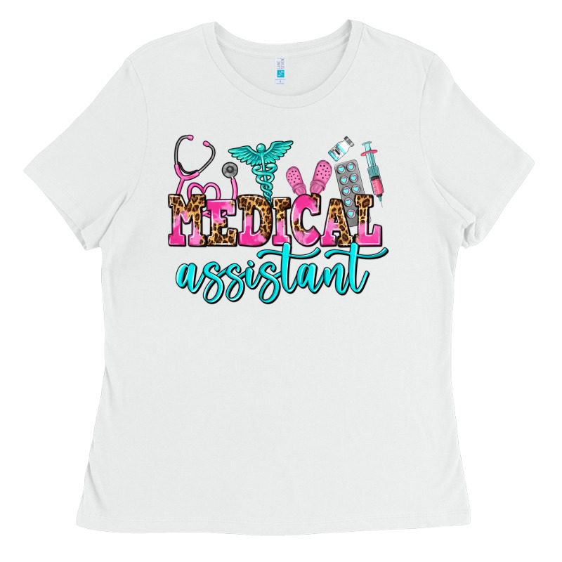 Medical Assistant Ladies Tee by AdoDesignShop | Teevron