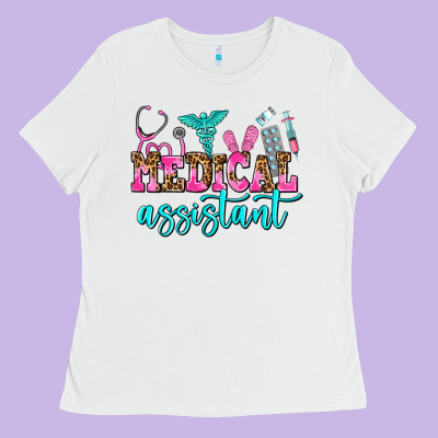 Medical Assistant Ladies Tee Designed By Adodesignshop