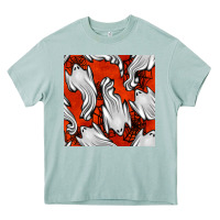 Arona flying ghosts seamless pattern Heavy Core Tee - BundleAndBundleShop