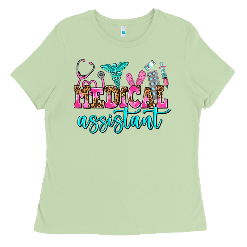 Medical Assistant Ladies Tee by AdoDesignShop | Teevron