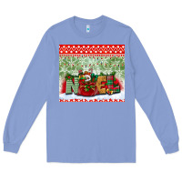 Colony Blue noel tumbler Long Sleeve Tee - BundleAndBundleShop