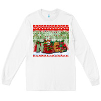 White noel tumbler Long Sleeve Tee - BundleAndBundleShop