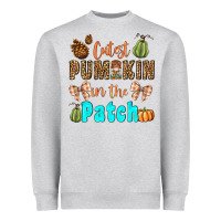 Heather Grey cutest pumpkin in the patch Heavyweight Sweatshirt - BundleAndBundleShop