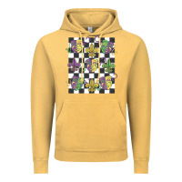 Vintage Mustard mardi gras Vintage Hoodie - MaliasSmallBusiness