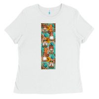 White Fall Gnomes Ladies Tee - Artiststas