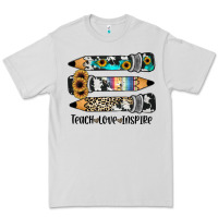 Dove Grey western pencils teach love inspire Premium Tee - JahusDesignShop