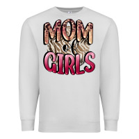 Dove Grey Mom of Girls Mother's Day Premium Sweatshirt - CowGirlArtShop