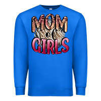 True Royal Mom of Girls Mother's Day Premium Sweatshirt - CowGirlArtShop