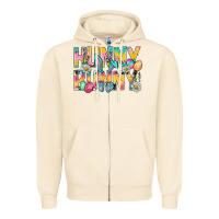 Sandshell Hunny Bunny Easter Zipper Hoodie - NancyCooperArtShop