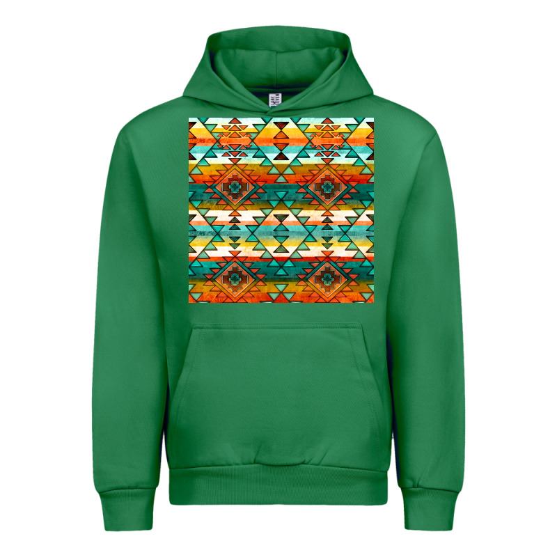 Native American Aztec Seamless Pattern 1 Urban Hoodie by BundleAndBundleShop | Teevron