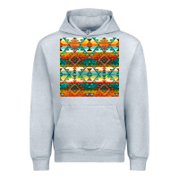 Heather Grey native american aztec seamless pattern 1 Urban Hoodie - BundleAndBundleShop
